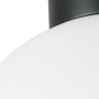 812027 Люстра GLOBO 1х40W E14 matt black/white
