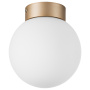 812013 Люстра GLOBO 1х40W E14 champagn gold/white