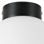 812017 Люстра GLOBO 1х40W E14 matt black/white