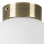 812011 Люстра GLOBO 1х40W E14 antique bronze/white