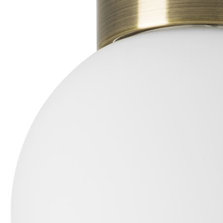 812011 Люстра GLOBO 1х40W E14 antique bronze/white