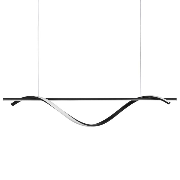 736447 Люстра ROTONDA 55W LED 2736LM 120G ЧЕРНЫЙ 3000-6000K