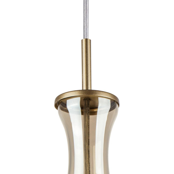 808013 Подвес FORMA 1х10W (led) E14 ШАМПАНЬ/КОНЬЯК