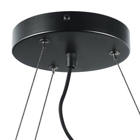 718097 Люстра ROMA 9х28W GU10 (led) MATT BLACK