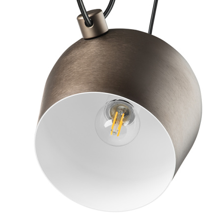 727153 Люстра OMEGA 5х40W E27 BROWN ALU