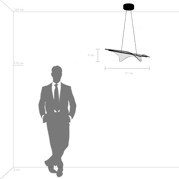 731303 Люстра VARESE 18W LED 1720LM 120G ЗОЛОТО 3000K