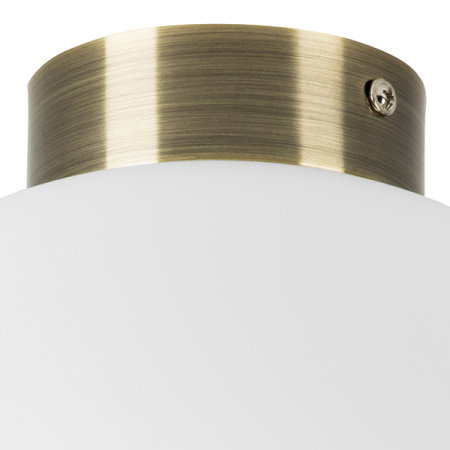 812031 Люстра GLOBO 1х40W E14 antique bronze/white