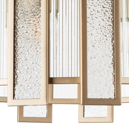 712042 Люстра AGAVE 3х40W E27 ШАМПАНЬ/ПРОЗРАЧНЫЙ