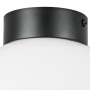 812117 Люстра GLOBO 1х40W E14 matt black/white