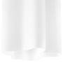 802010 Светильник NUBI 1х40W E27 ХРОМ/БЕЛЫЙ