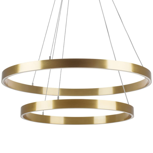 748123 Люстра SATURNO LED 84W 5800LM 70G ЗОЛОТО 3000-6000K