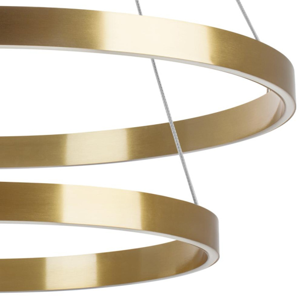 748123 Люстра SATURNO LED 84W 5800LM 70G ЗОЛОТО 3000-6000K