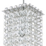 795424 Подвес CRISTALLO 1х40W G9 ХРОМ