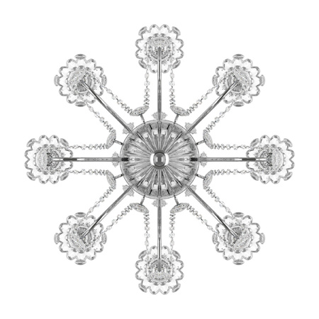 790114 Люстра SCHON 11х60W E14 Silver