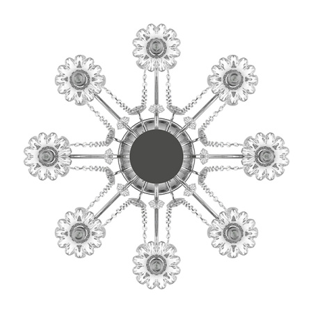 790114 Люстра SCHON 11х60W E14 Silver