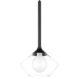 801202 Люстра VETRO 1х6W(led) G9 ЧЕРНЫЙ/ПРОЗРАЧНЫЙ