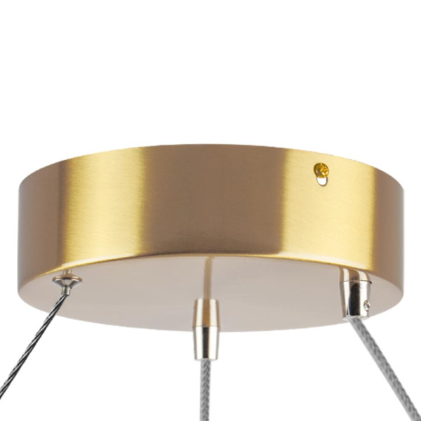 748053 Люстра SATURNO LED 75W 5800LM 70G ЗОЛОТО 3000-6000K