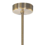 813191 Люстра GLOBO 9х40W E14 electroplating bronze/white