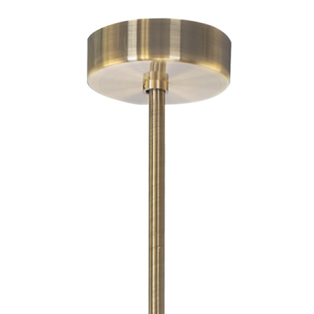 813191 Люстра GLOBO 9х40W E14 electroplating bronze/white