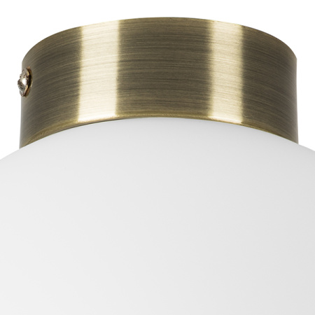 812021 Люстра GLOBO 1х40W E14 antique bronze/white