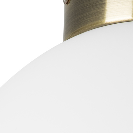 812021 Люстра GLOBO 1х40W E14 antique bronze/white