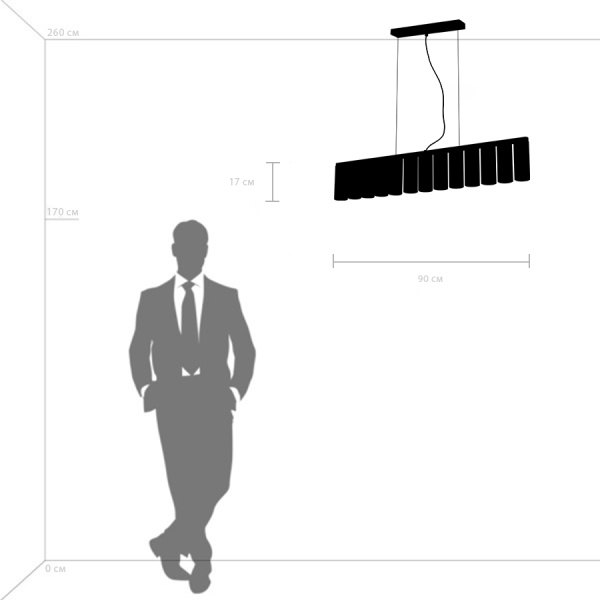 718137 Люстра ROMA 13х28W GU10 (led) MATT BLACK