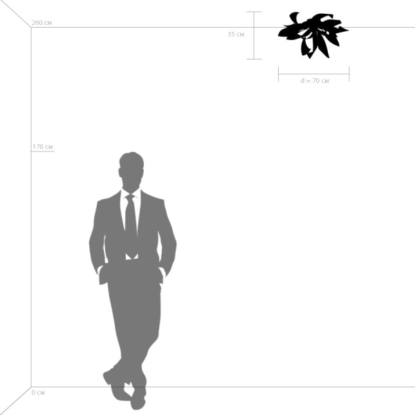 754167 Люстра TURBIO 6х6W (led) G9 MATT BLACK