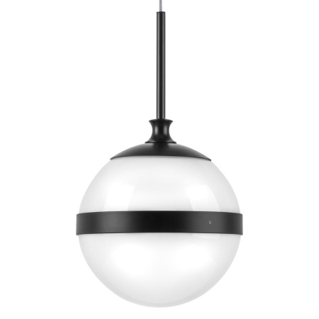 813117 Подвес GLOBO 1х40W E14 black/white