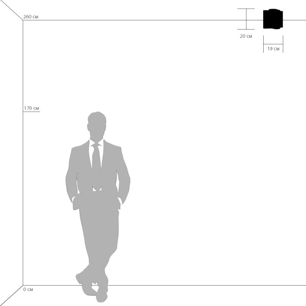 802015 Светильник NUBI LEGNO 1х40W E27 СВЕТЛОЕ ДЕРЕВО/БЕЛЫЙ