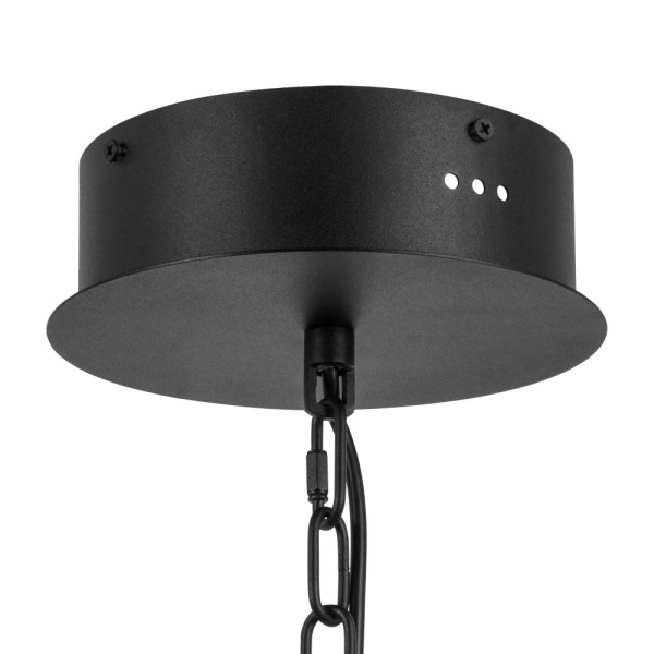 734247 Люстра IRIS 76W LED 3148LM 120G ЧЕРНЫЙ/ЗОЛОТО 3000K