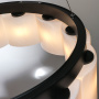 812126 Люстра NIBBLER 12х6W(Led) G9 ЧЕРНЫЙ/БЕЛЫЙ