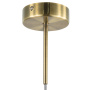 813111 Подвес GLOBO 1х40W E14 electroplating bronze/white