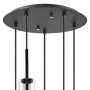 756057 Люстра CILINO 5х40W GU10 MATT BLACK