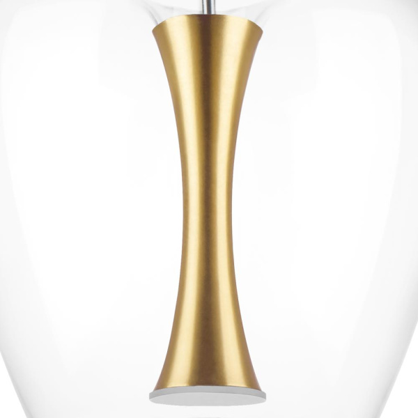 804203 Люстра CUPOLA LED 10W 500LM АЛЮМИНИЙ/ЗОЛОТО 3000K