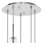 756054 Люстра CILINO 5х40W GU10 CHROME