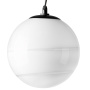 803116 Подвес DISSIMO 1х40W E27 ЧЕРНЫЙ/БЕЛЫЙ