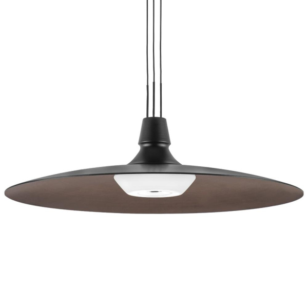 737427 Люстра EMISFERO 19W LED 1347LM 130G ЧЕРНЫЙ/МЕДЬ 3000K