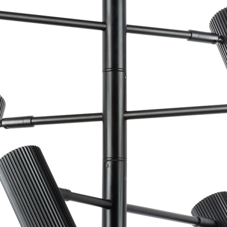 718267 Люстра ROMA 6х28W GU10 (led) MATT BLACK