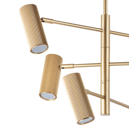 718263 Люстра ROMA 6х28W GU10 (led) CHAMPAGNE GOLD