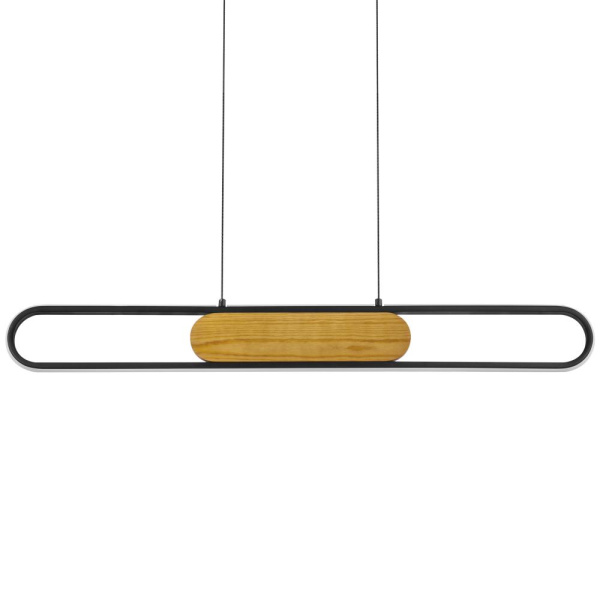 723317 Люстра LODI LED 36W 3240LM ЧЕРНЫЙ 3000K