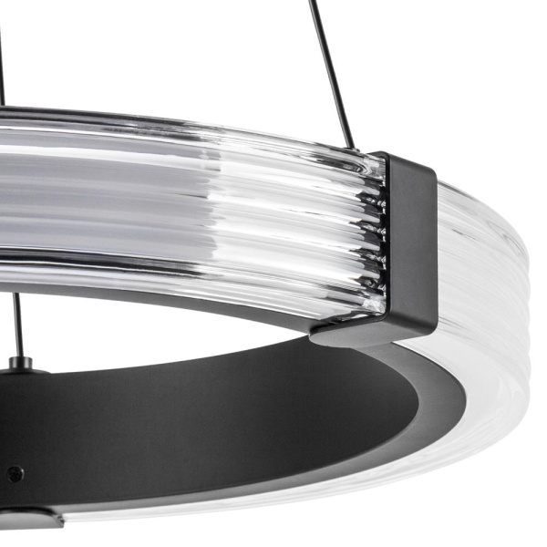 736247 Люстра ROTONDA 21W LED 1053LM 360G ЧЕРНЫЙ 3000K