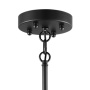 742107 Люстра STRUTTURA 10х6W (led) G9 ЧЕРНЫЙ МАТОВЫЙ