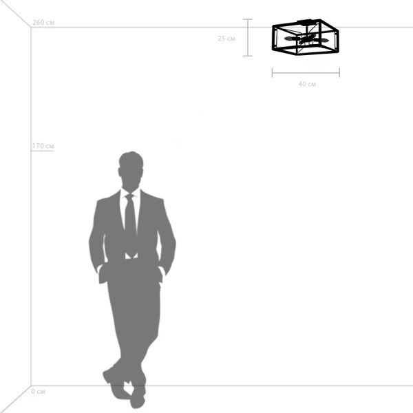 713347 Люстра REGOLO 4х40W E14 ЧЕРНЫЙ МАТОВЫЙ/ЗОЛОТО