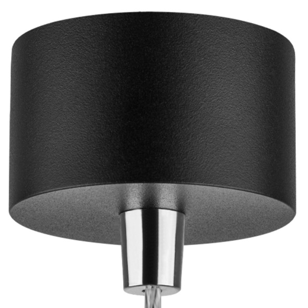 747347 Люстра TUBO LED 5W 320LM 25G ЧЕРНЫЙ 4000K