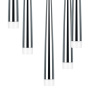 807084 Подвес PUNTO 8х25W G9 chrome