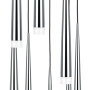 807084 Подвес PUNTO 8х25W G9 chrome
