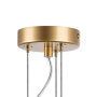 811152 Подвес PITTORE 5х40W E27 GOLDEN