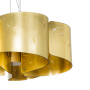 811152 Подвес PITTORE 5х40W E27 GOLDEN