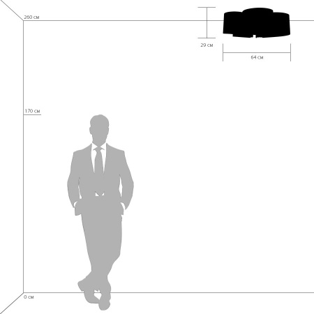 811050 Люстра PITTORE 5х40W E27 БЕЛЫЙ