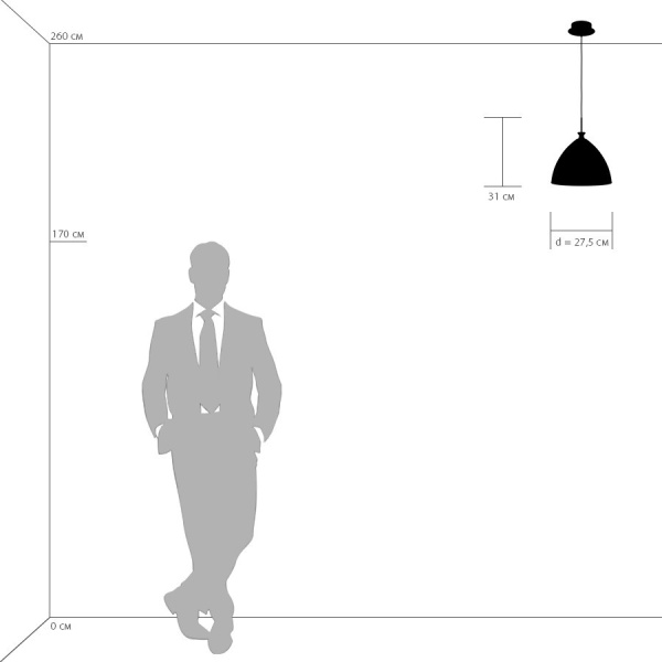 810030 Подвес AGOLA 1х40W E14 ХРОМ/БЕЛЫЙ